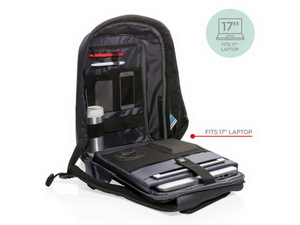 Рюкзак для ноутбука до 17 дюймов XD Design Bobby XL, черный, фото 5