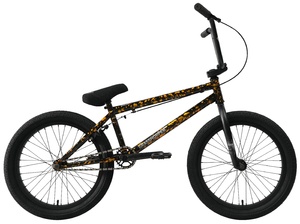 Велосипед BMX Tech Team Grasshopper 20"х20,4" оранжево-черный 2024, фото 1