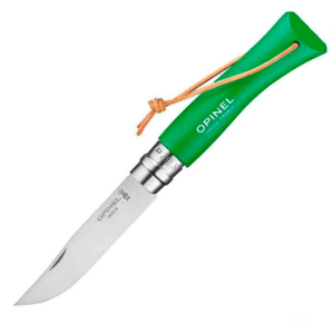 Нож Opinel №7 Trekking нержавеющая (сталь) (зеленый), фото 1