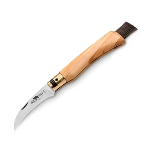 Нож складной Antonini Old Bear Mushroom, грибной, W1.4060, Satin, оливковое дерево, фото 1