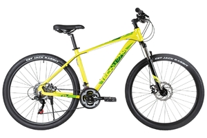 Велосипед Tech Team Neon 27.5"х18" желтый (алюминий)
