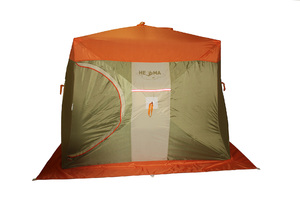 Палатка Митек Нельма Куб 3 (Оранж-беж/Хаки)