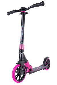 Самокат Tech Team Comfort 180R black/pink 1/4