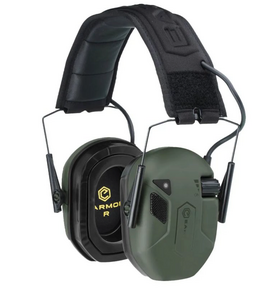 Наушники активные EARMOR M300T-FG, NRR 22, bluetooth, зеленые, фото 1