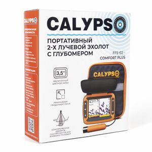 Портативный 2-х лучевой эхолот с глубомером Calypso FFS-02 COMFORT PLUS, фото 7
