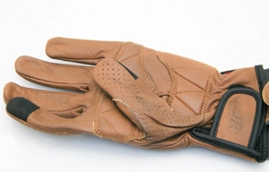 Мотоперчатки классические Hound MCP (коричневый, Brown, M), фото 2