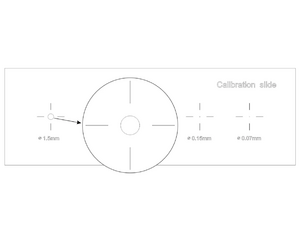 Слайд калибровочный MAGUS CS5 (XY0,01/0,07/0,15/0,6/1,5), фото 7