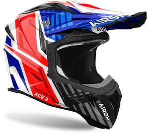 Шлем Airoh AVIATOR ACE 2 PROUD Blue/Red Glossy (XL), фото 2