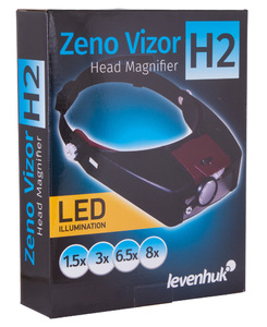 Лупа налобная Levenhuk Zeno Vizor H2, фото 12