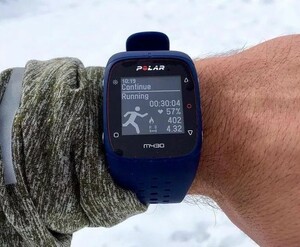 Спортривные часы с GPS Polar M430 Black, фото 5