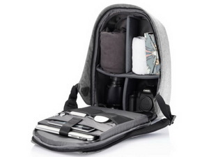 Рюкзак для ноутбука до 15,6 дюймов XD Design Bobby Pro, серый, фото 12