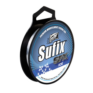 Леска зимняя SUFIX SFX Ice 100 м прозрачная 0,18 мм 2.6 кг