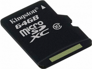 Карта памяти MicroSDXC 64Gb Kingston класс 10 UHS-1, фото 1