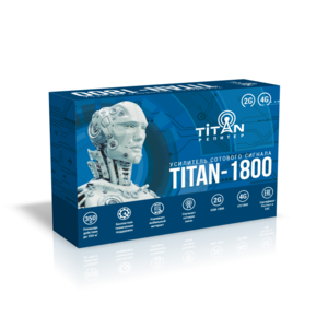 Готовый комплект усиления сотовой связи Titan-1800, фото 3