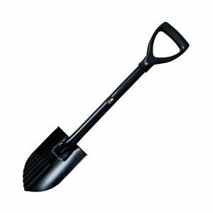Лопата Black Ada Maximus черная (сталь), черная ручка, фото 1