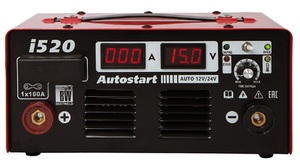 Пуско-зарядное устройство инверторное сетевое BestWeld Autostart i520 (12/24В, 5-40А), фото 1