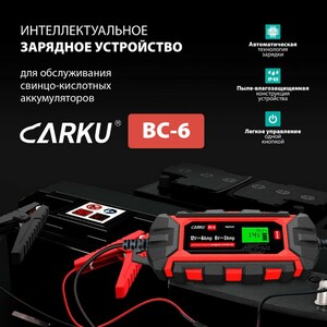 Интеллектуальное зарядное устройство CARKU BC-6, фото 3
