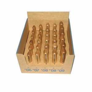Набор Opinel P30 в картонной коробке, 30 ножей, 5 размеров (из нержавеющей стали), фото 2