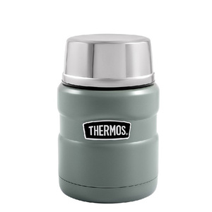 Термос для еды Thermos King SK3000-MGR (0,47 литра), салатовый, фото 1