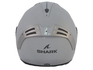 Шлем Shark SPARTAN RS BLANK White/Silver Glossy (XS), фото 8