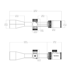 Прицел Vector Optics Hugo 3-12x40i, VHU-3 MIL Fiber, фото 11