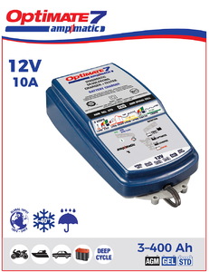Зарядное устройство для всех типов АКБ OptiMate 7 Ampmatic TM254 v2, фото 2