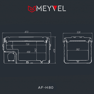 Компрессорный автохолодильник Meyvel AF-H80, фото 19