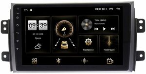 Штатная магнитола Suzuki SX4 I 2006-2014 LeTrun 3792-9035 на Android 10 (4/64, DSP, QLed) С оптическим выходом, фото 1