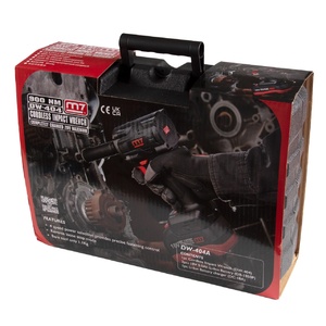 Гайковерт аккумуляторный ударный MIGHTY SEVEN 1/2", 900 Нм, 18 В, укороченный, 4 предмета, кейс DW-404A, фото 9
