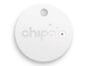 Умный брелок Chipolo CLASSIC со сменной батарейкой, белый, фото 1