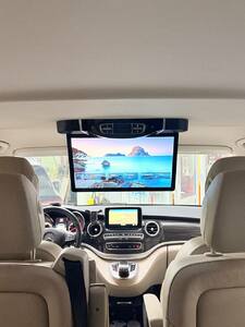 Потолочный Смарт ТВ 15,6" ERGO ER15AMS-AUTO для Mercedes-Benz (1920X1080, ANDROID) черный, фото 17