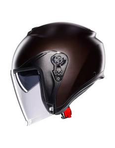 Шлем AGV IRIDES E2206 Mono Matt Pregiato Bronze XXL, фото 4