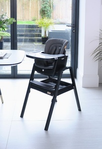 Стул для кормления Tutti Bambini High chair NOVA Complete Black/Black 611010/9999B, фото 3
