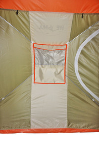 Палатка Митек Нельма Куб 3 (Оранж-беж/Хаки), фото 5