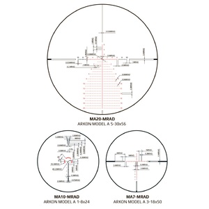 Оптический прицел Arkon Model A 5-30x56, фото 18
