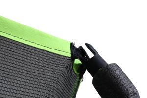 Батут каркасный Tech Team KENGA 8FT черный-зеленый / black-green, фото 8