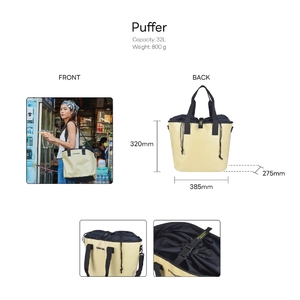 Сумка влагозащитная Stream Trail Puffer 32л Onyx, фото 5