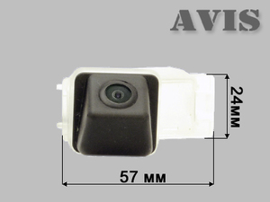 CCD штатная камера заднего вида AVEL AVS321CPR для FORD KUGA II (2012-...) (#131), фото 2