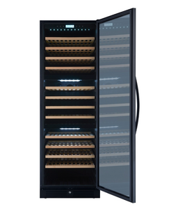Винный шкаф CellarPrivate трёхзонный на 143 бутылки черный CP154-3TB, фото 10