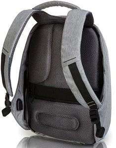 Рюкзак для ноутбука до 14 дюймов XD Design Bobby Compact, серый/розовый, фото 7