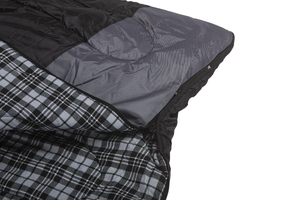 Спальный мешок INDIANA Vermont R-zip от -8 °C (одеяло с подголовником, фланель, 195+35X90 см), фото 3