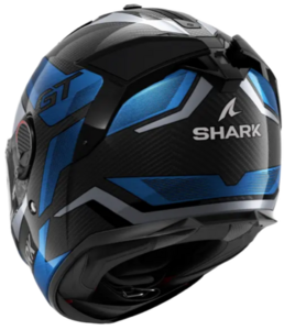 Шлем Shark SPARTAN GT PRO RITMO CARBON Black/Blue/Chrome (L), фото 2