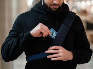 Рюкзак для планшета до 9,7 дюймов XD Design Bobby Sling, синий, фото 9