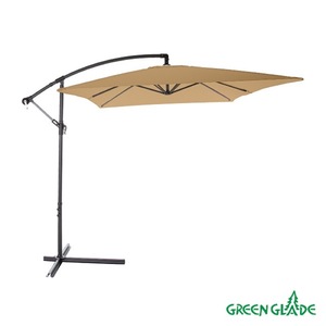 Зонт садовый Green Glade 6403 светло-коричневый, фото 1