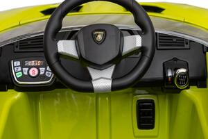 Детский электромобиль Toyland Lamborghini 6726R Зеленый, фото 8