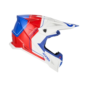 Шлем Acerbis T711 White/Blue/Red глянцевый XS, фото 2