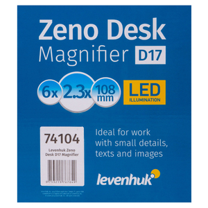 Лупа настольная Levenhuk Zeno Desk D17, фото 13