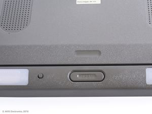 Потолочный автомобильный монитор 15,6" со встроенным медиаплеером AVEL Electronics AVS115 (серый), фото 3