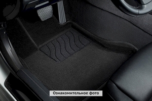 Коврики Seintex 3D ВОРС для CHANGAN X5 PLUS/CS 35 MAX черные, фото 2