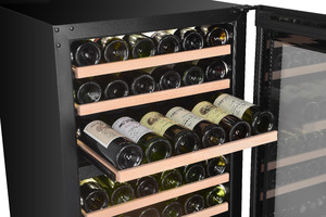 Винный холодильник MC Wine W48DB, встраиваемый, 42 бутылки, чёрный, одна зона +5°до+20°C, 230V, фото 5